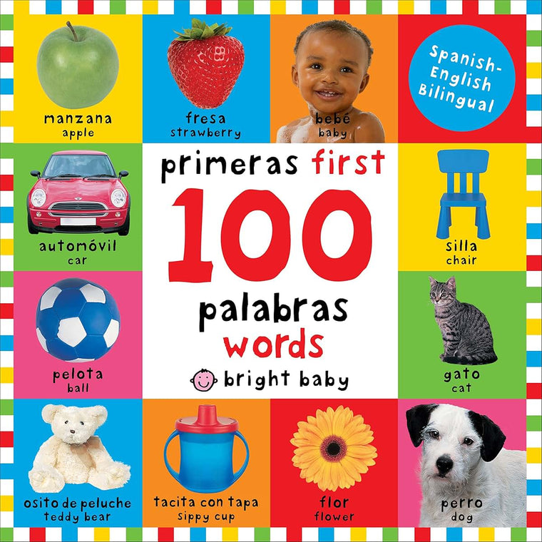 First 100 Big Board: First 100 Words / Primera 100 Palabras Bilingual: Primeras 100 Palabras - Spanish-English Bilingual (Spanish Edition)