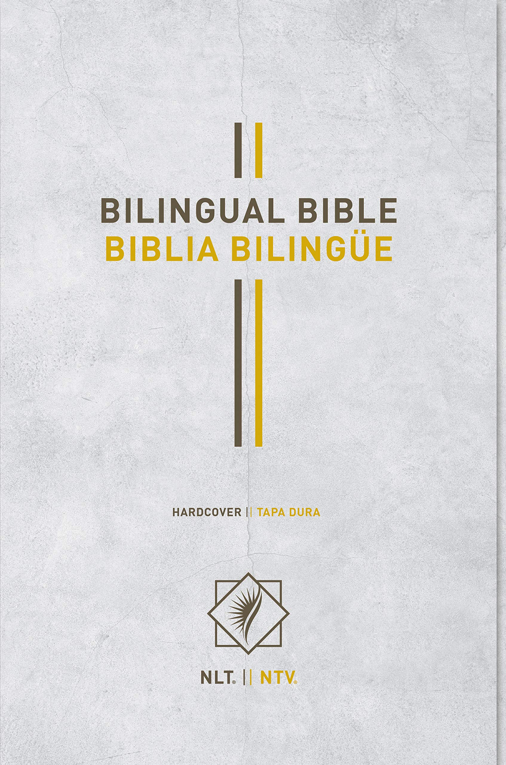 Bilingual Bible / Biblia biling?e NLT/NTV (Hardcover, Gray)