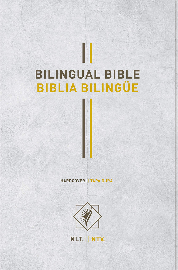 Bilingual Bible / Biblia biling?e NLT/NTV (Hardcover, Gray)