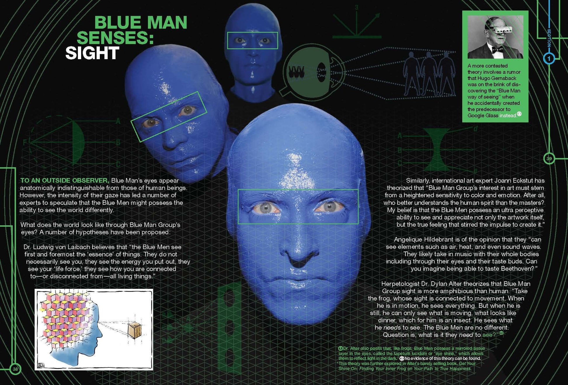 Blue Man World