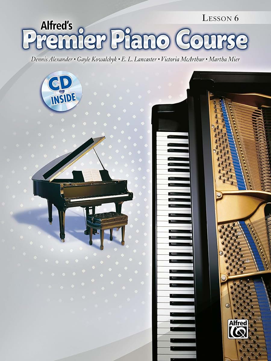 Premier Piano Course Lesson Book, Bk 6: Book & CD (Premier Piano Course, Bk 6)