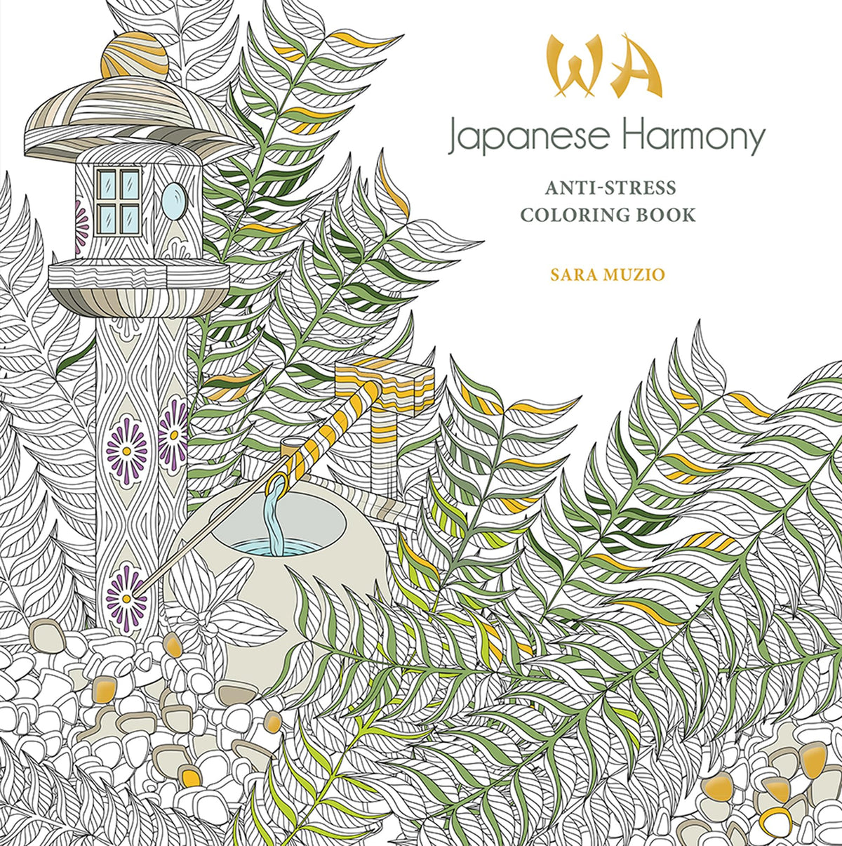 Japanese Harmony Coloring Book: Anti-Stress Coloring Book (Dover Adult Coloring Books)