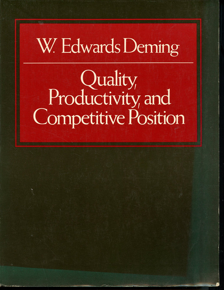 Quality Productivity and Competitive Position