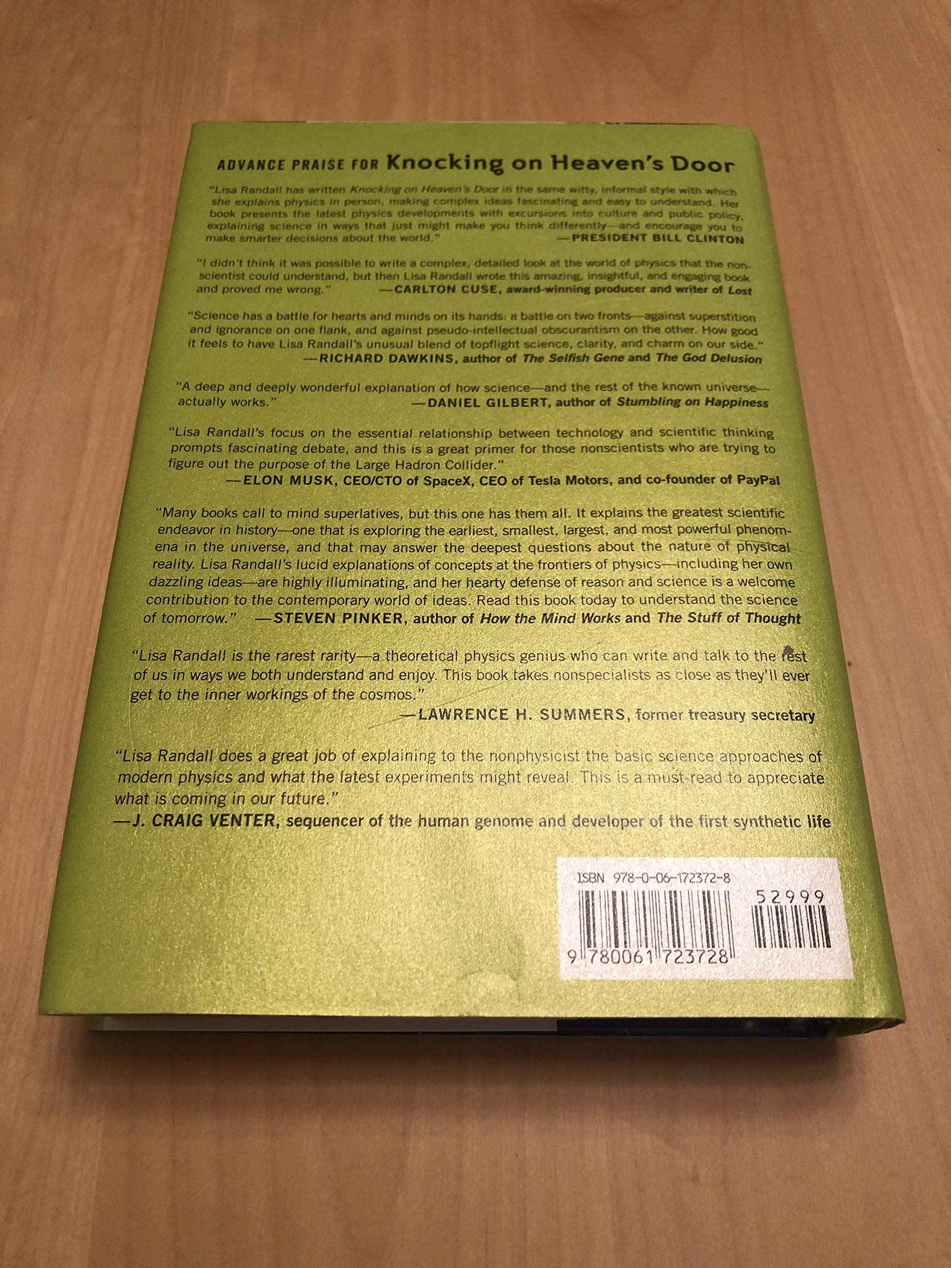 Knocking on Heavens Door: How Physics and Scientific Thinking Illuminate the Universe and the Modern World