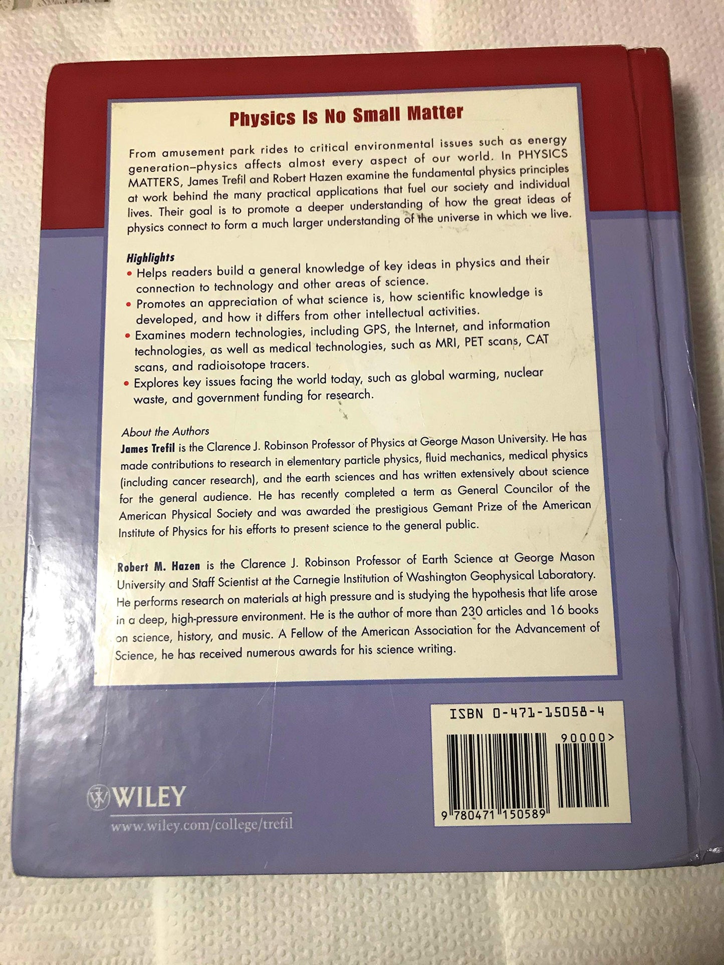 Physics Matters: An Introduction to Conceptual Physics