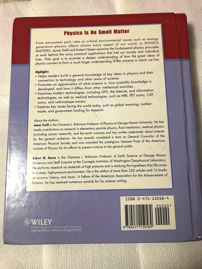 Physics Matters: An Introduction to Conceptual Physics