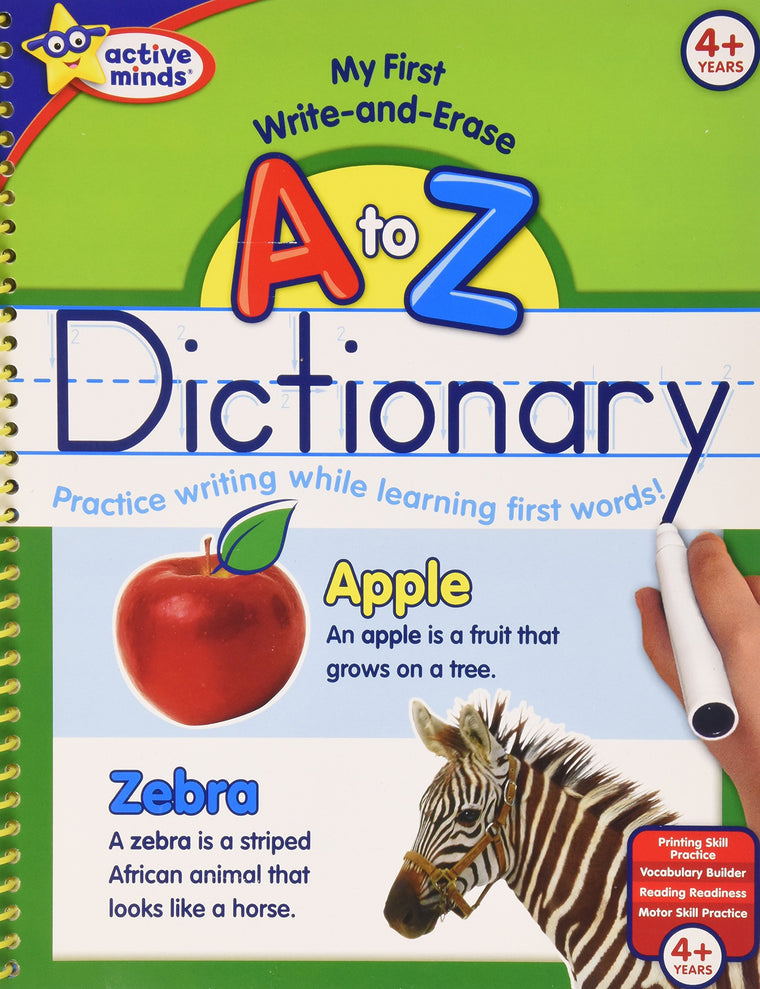 My First Write-and-Erase A to Z Dictionary