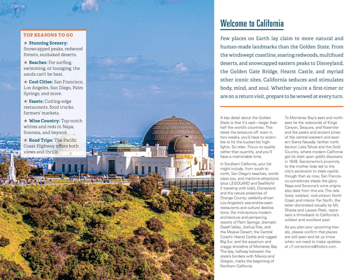 Fodor's California: with the Best Road Trips (Full-color Travel Guide)