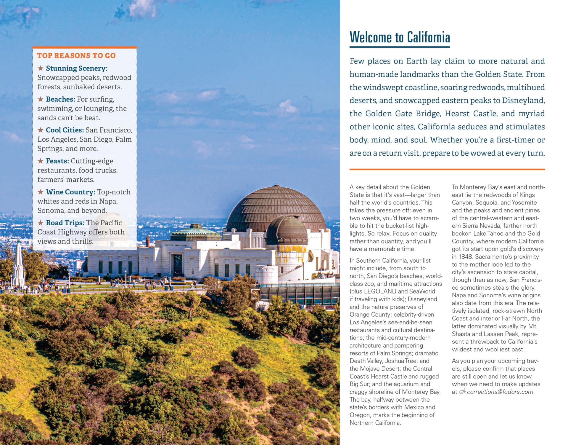Fodor's California: with the Best Road Trips (Full-color Travel Guide)
