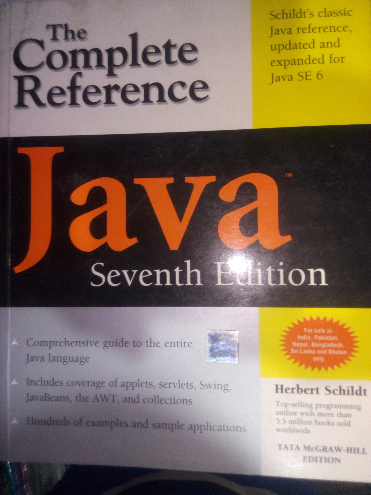 Java: The Complete Reference (Osborne Complete Reference Series)