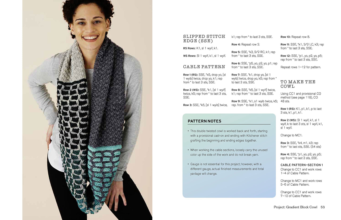 Gradient Knits: 10 Lessons and Projects Using Ombre, Stranded Colorwork, Slip-Stitch, and Texture