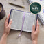 KJV Holy Bible, Mini Pocket Size, Faux Leather Red Letter Edition - Ribbon Marker, King James Version, Purple (KJV Pocket Editions)