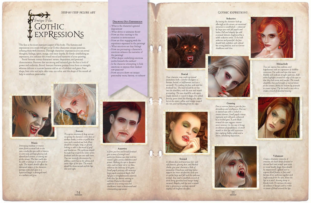 How to Draw and Paint Vampires (Barrons Educational Series)