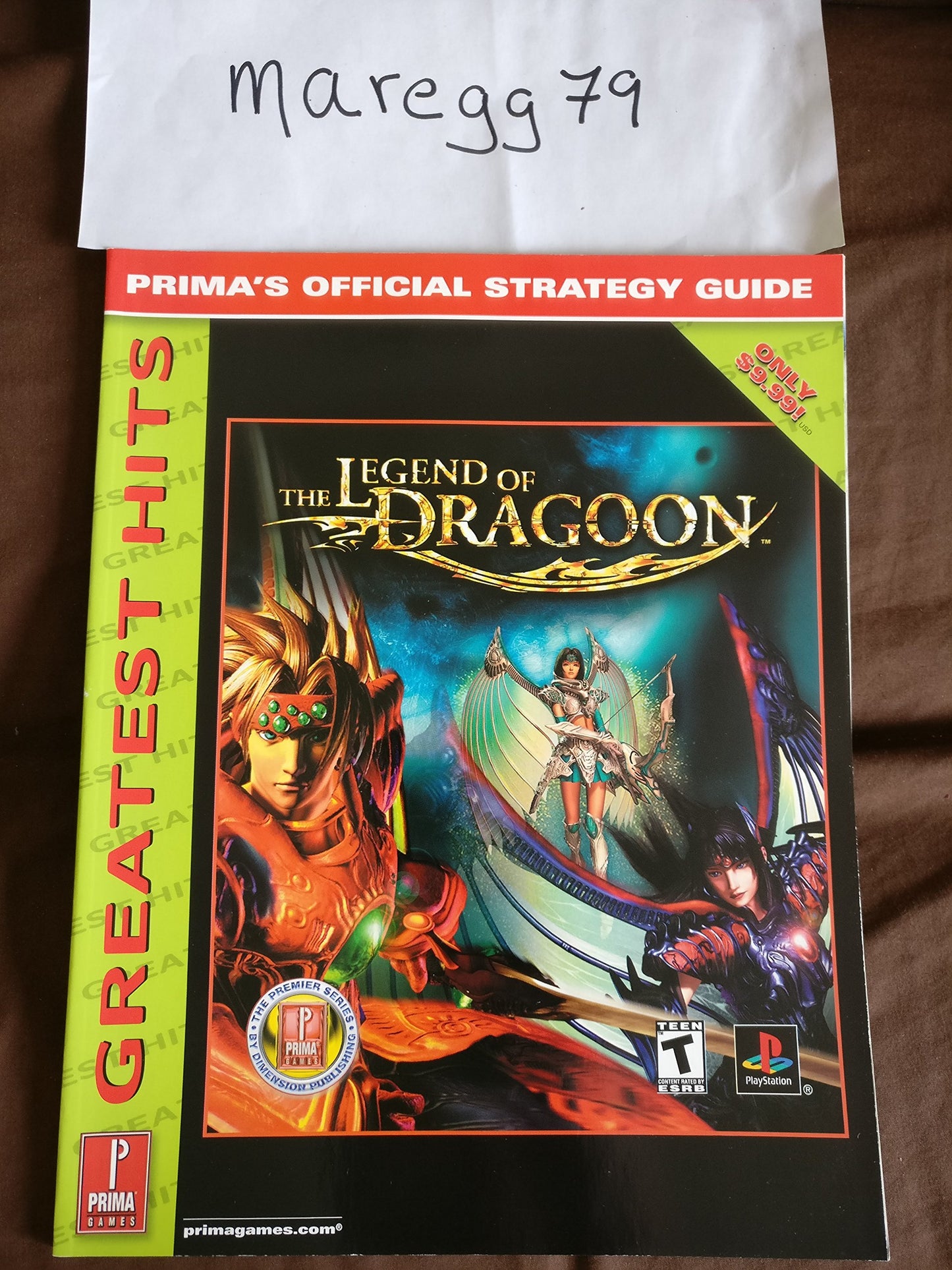 Legend of Dragoon-Greatest Hits: Prima's Official Strategy Guide