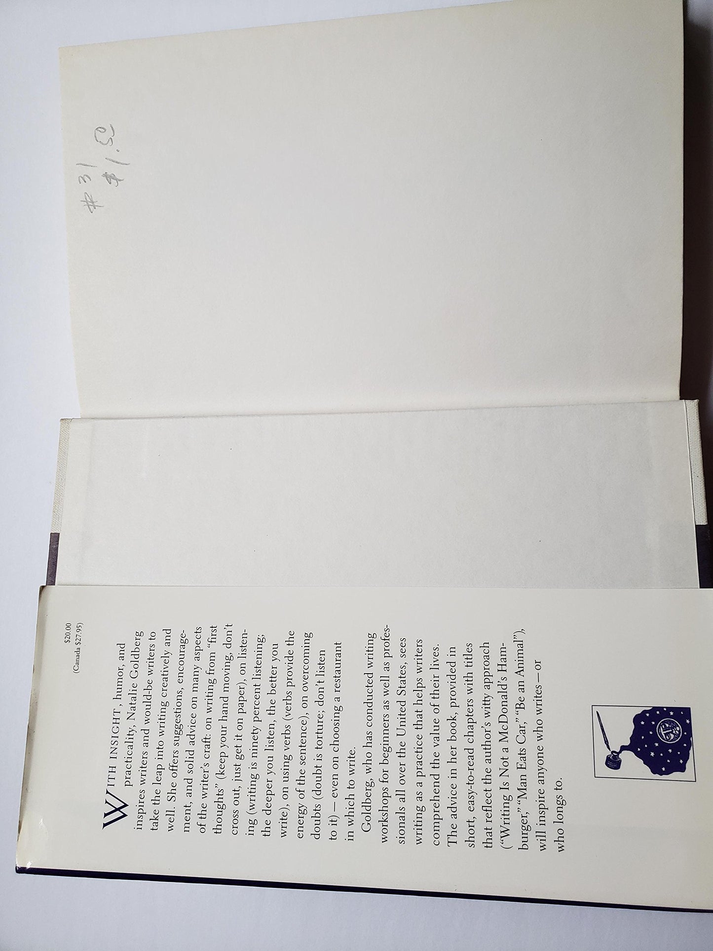Writing Down the Bones by Natalie Goldberg