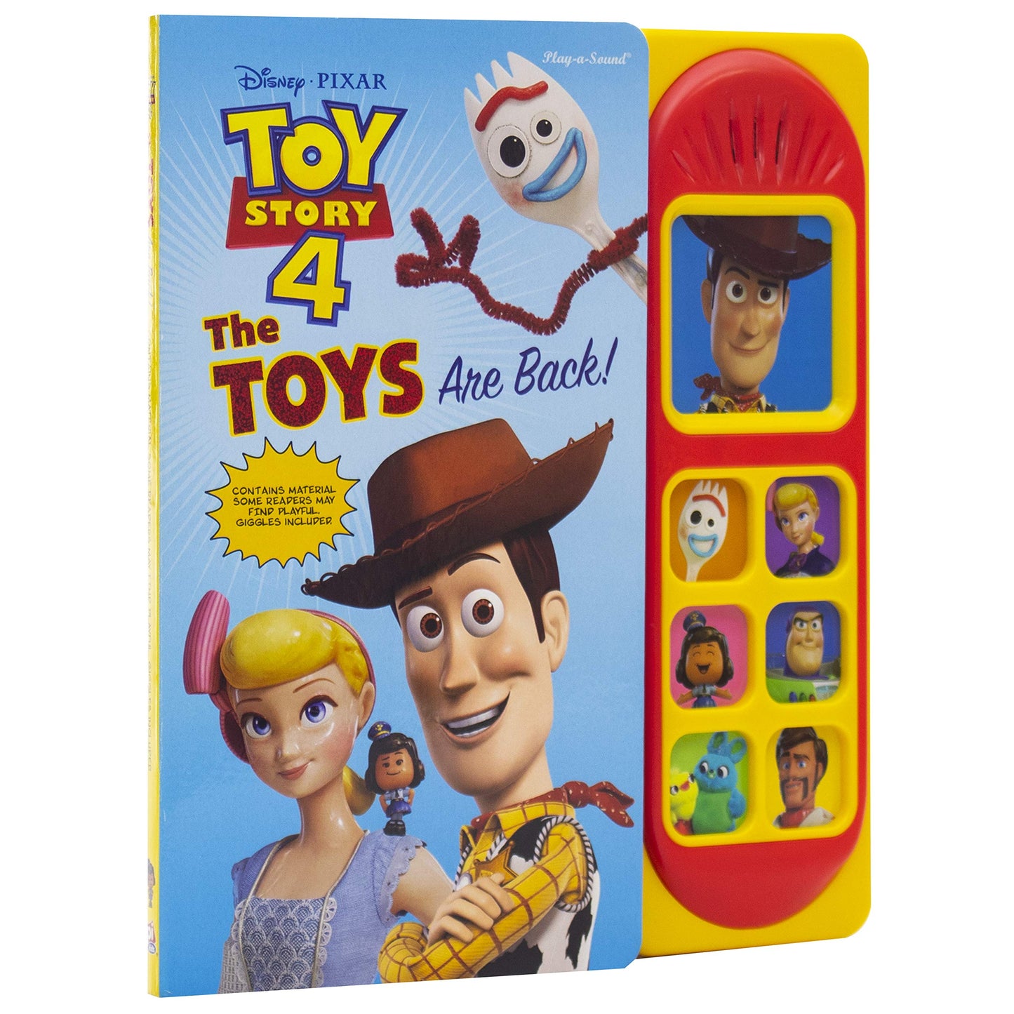 Disney Pixar Toy Story 4 Woody, Buzz Lightyear, Bo Peep, and
