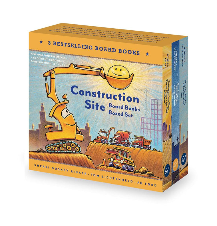 Construction Site Board Books Boxed Set (Goodnight Construction Site)