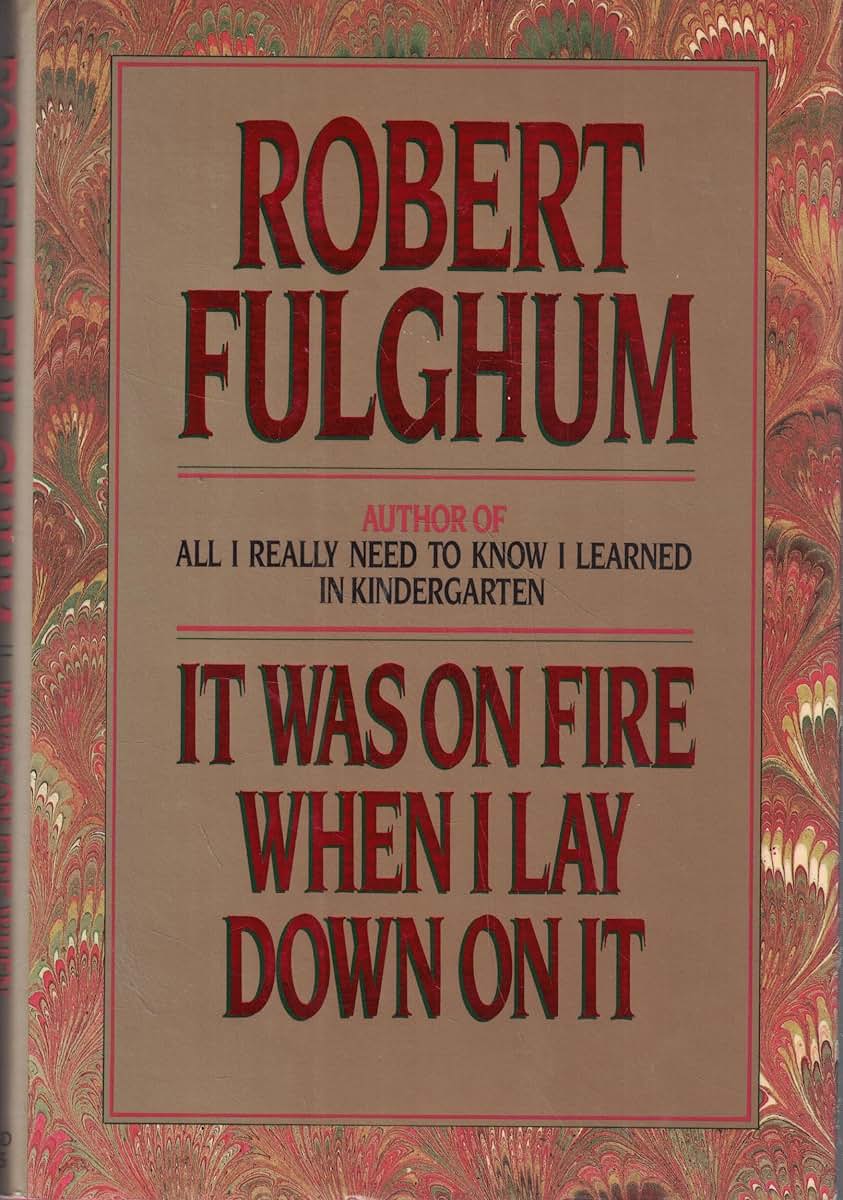 It Was on Fire When I Lay Down on It