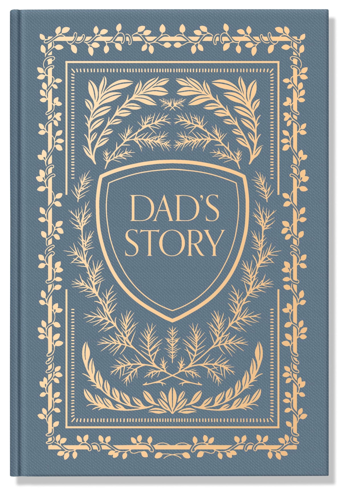 Dad's Story Journal (Linen Hardcover): A Memory and Keepsake Journal for My Family (Heirloom Story Books and Guided Journals)