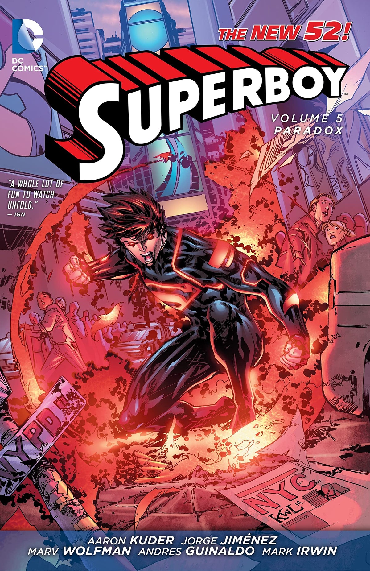 Superboy 5: Paradox, The New 52