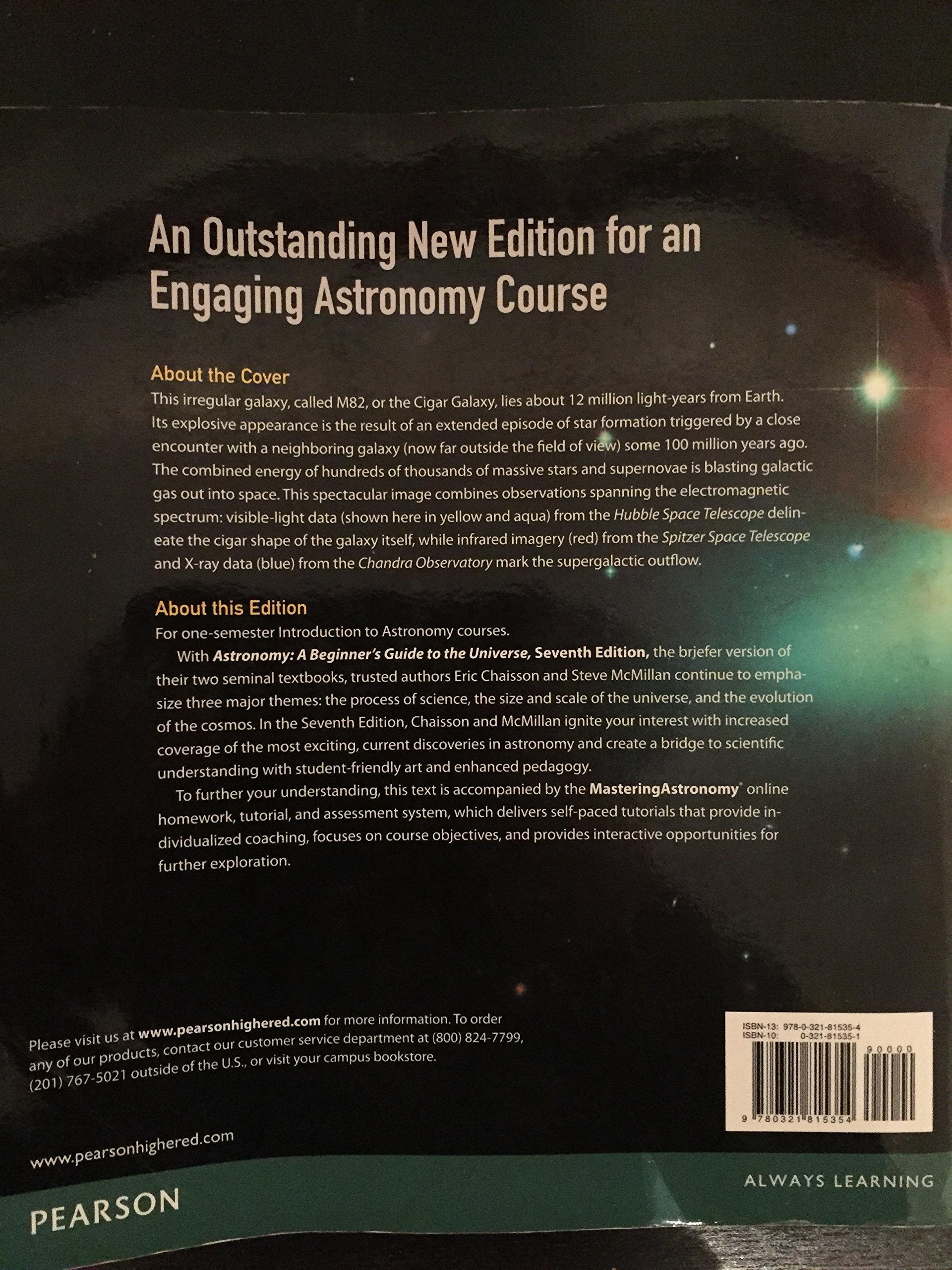 Astronomy: A Beginner's Guide to the Universe (7th Edition)