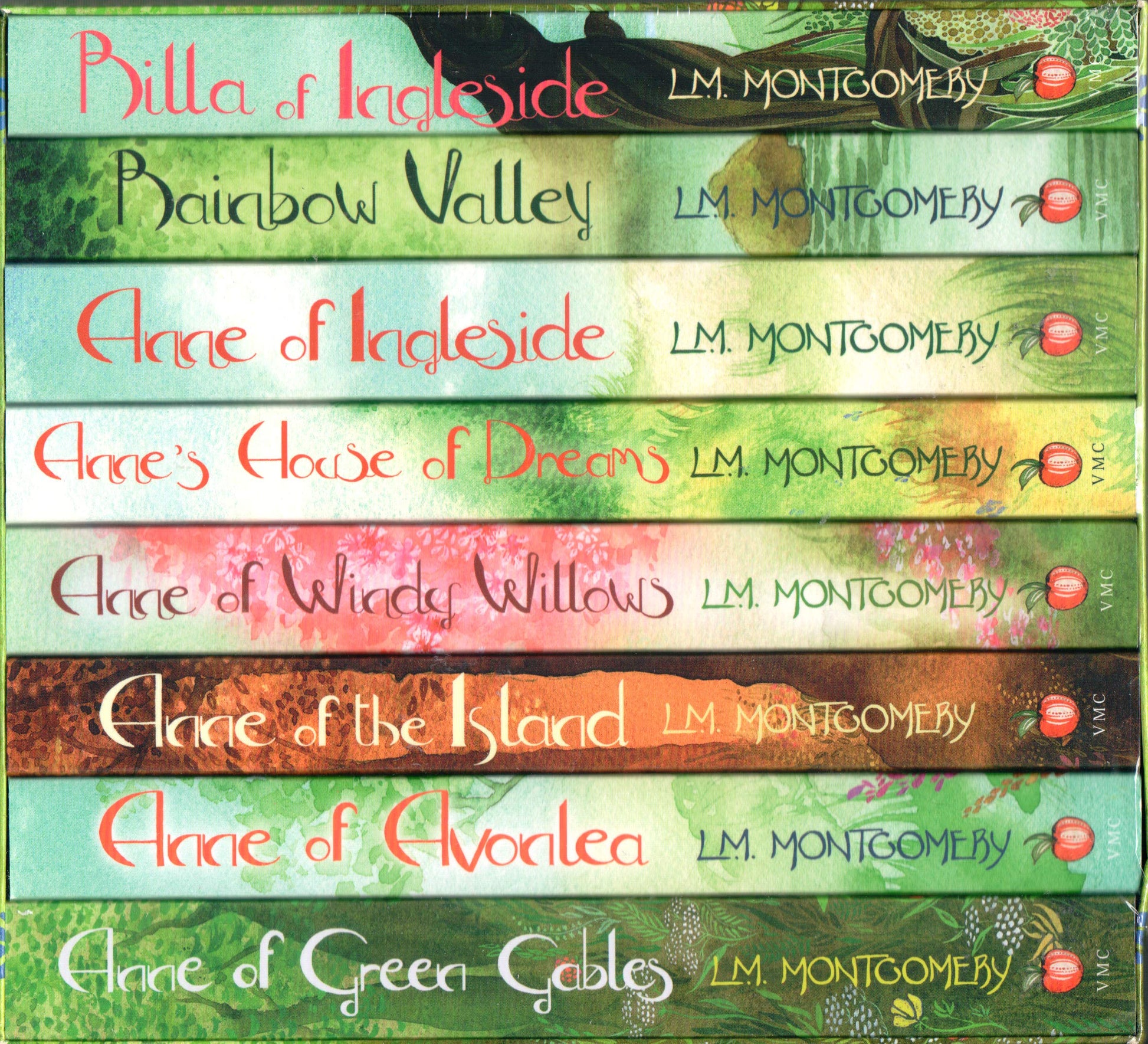 The Complete Anne of Green Gables Collection: Anne of Green Gables; Anne of the Island; Anne of Avonlea; Anne of Windy Willows; Anne's House of Dreams; Ingleside; Rainbow Valley; Rilla of Ingleside