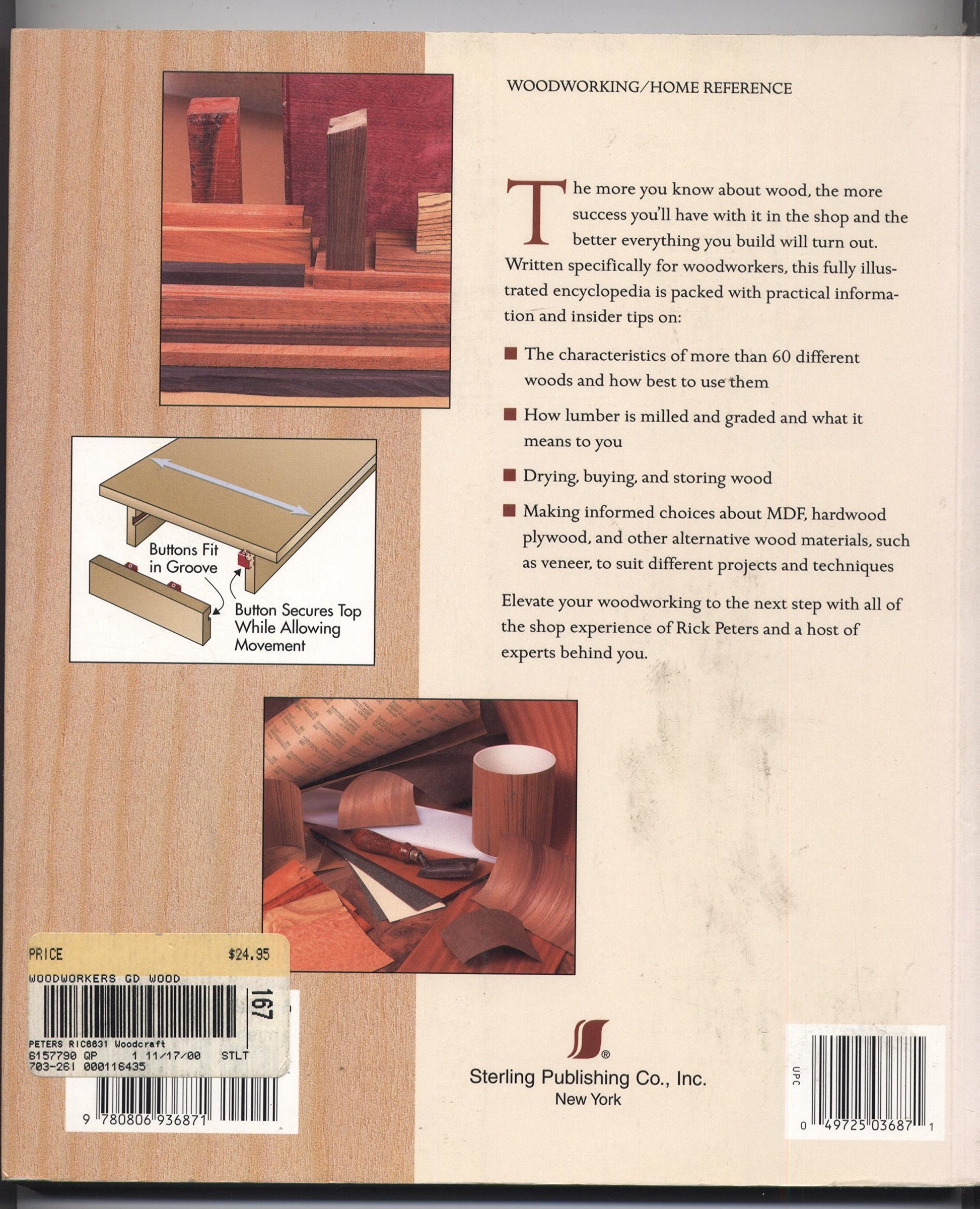Woodworker's Guide to Wood: Softwoods * Hardwoods * Plywoods * Composites * Veneers