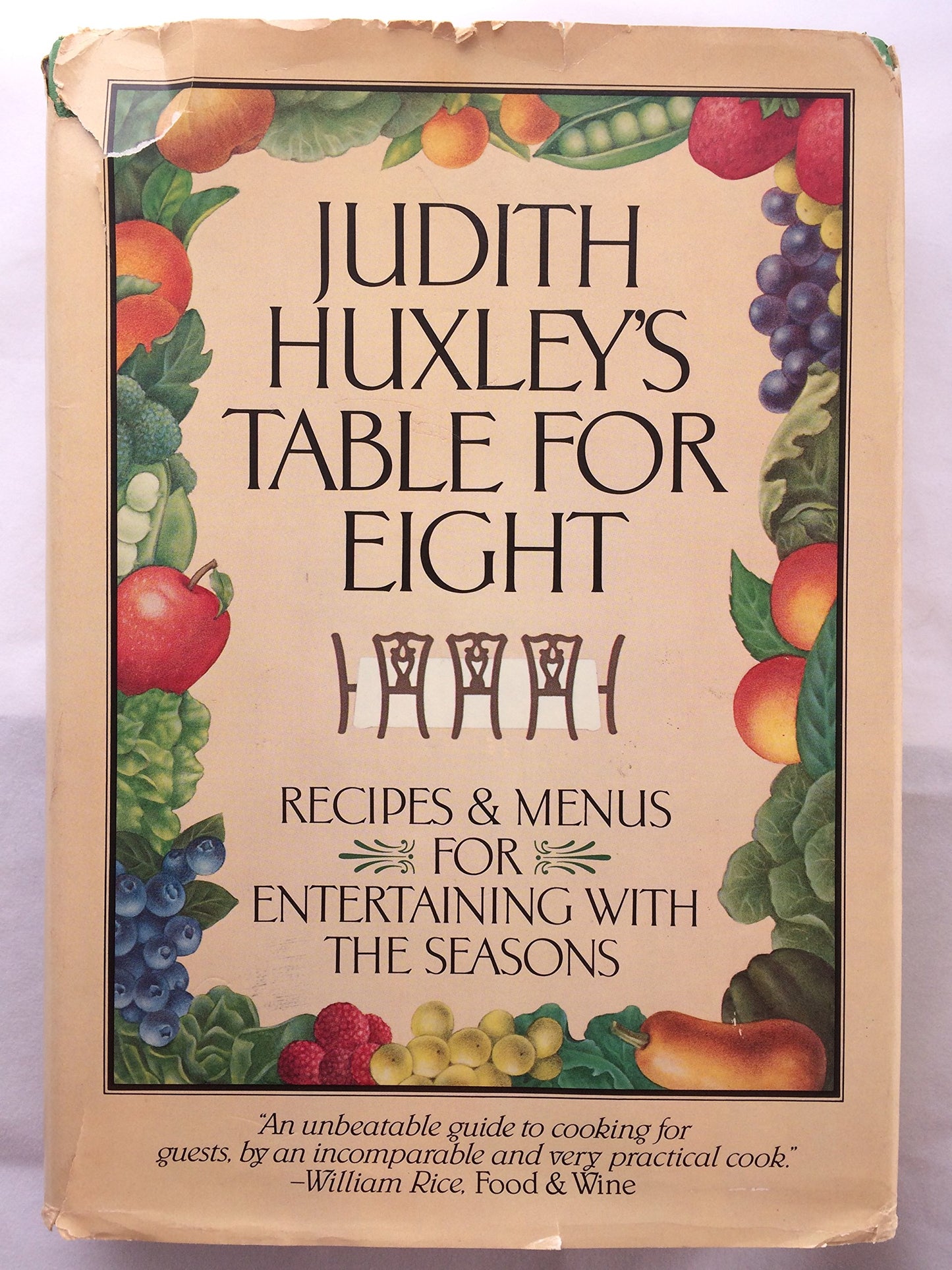 Judith Huxley's Table for eight: Recipes and menus for enter