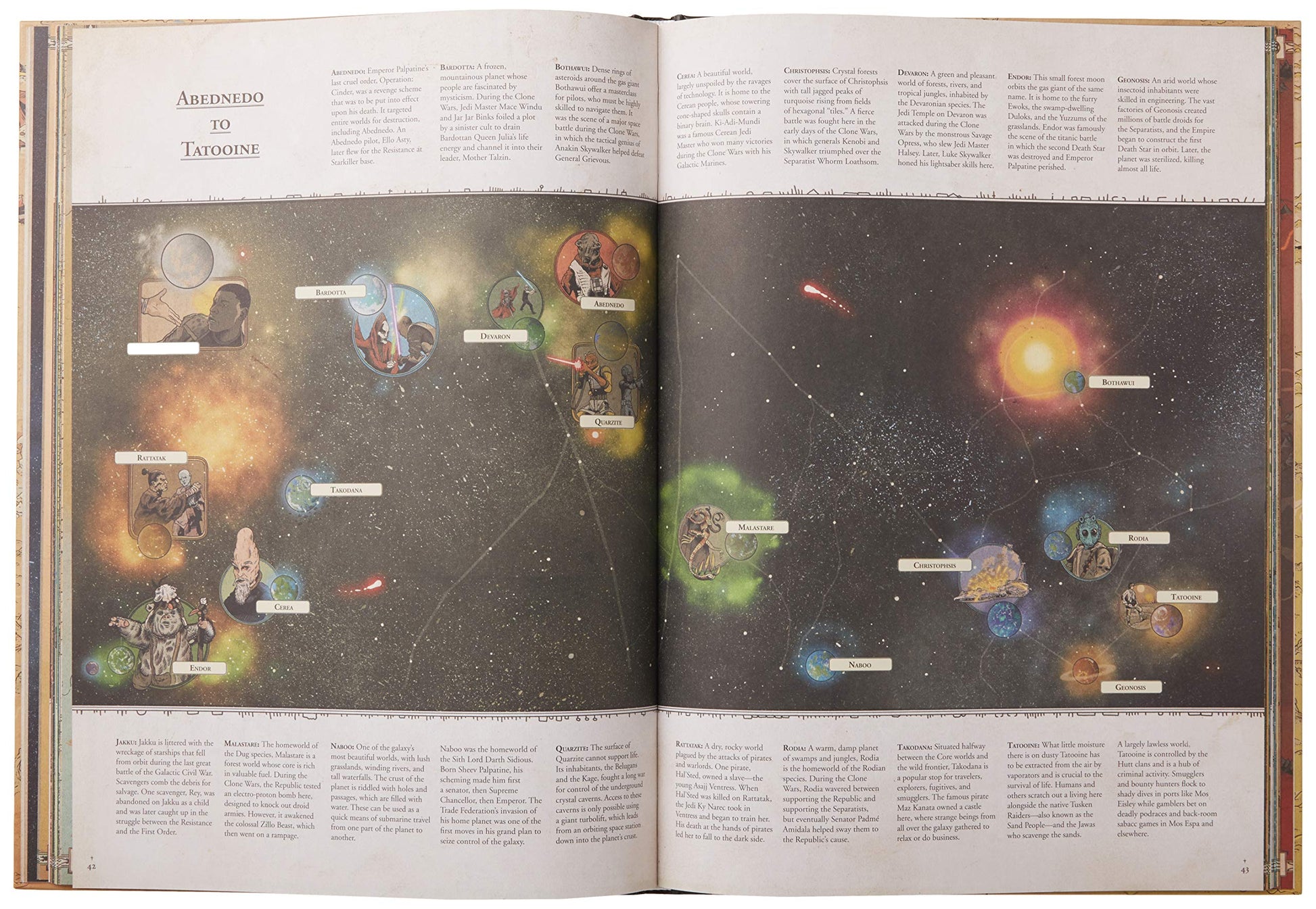 Star Wars Galactic Maps: An Illustrated Atlas of the Star Wars Universe