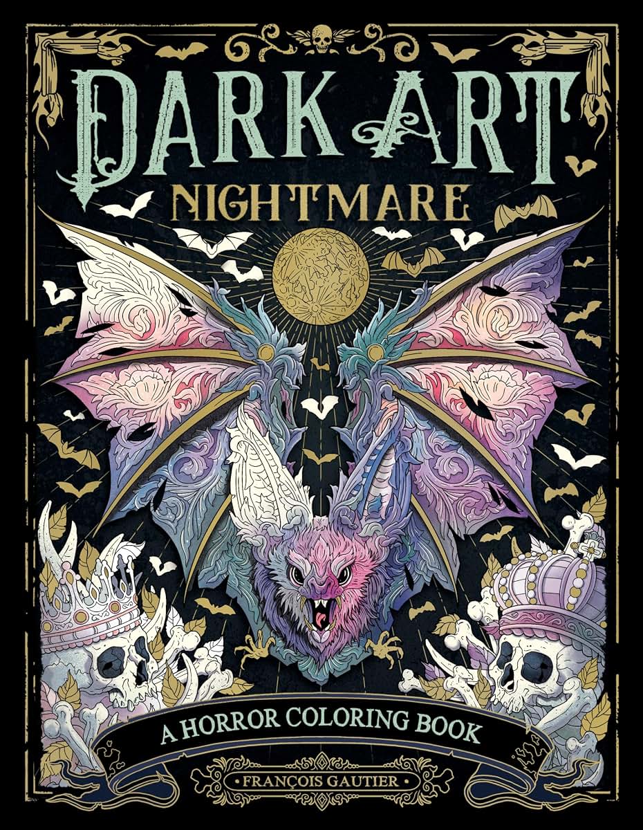 Dark Art Nightmare (DARK ART COLORING)