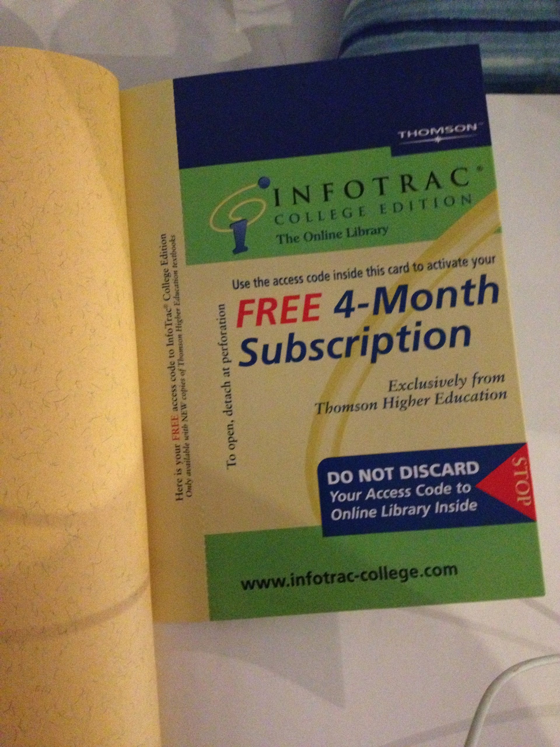 Understanding Food Science and Technology (with InfoTrac)