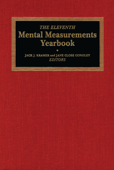 The Eleventh Mental Measurements Yearbook (Buros Mental Measurements Yearbook)