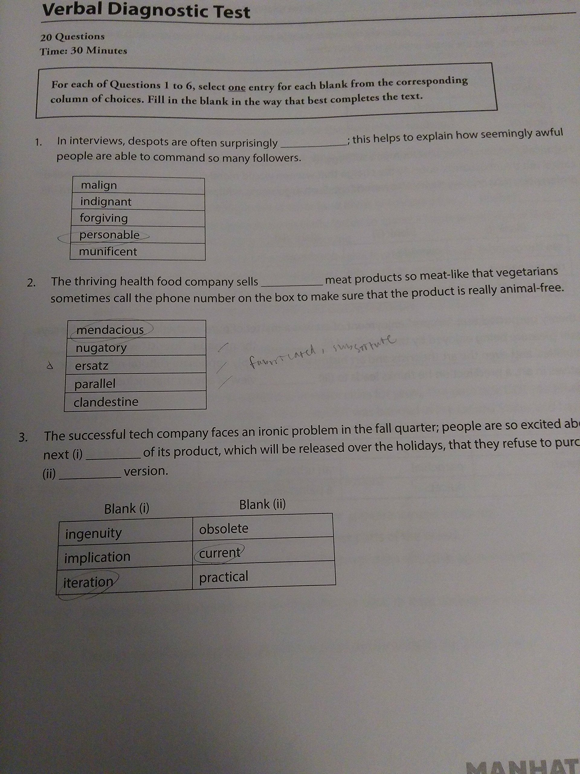 5 lb. Book of GRE Practice Problems (Manhattan Prep 5 lb Series)