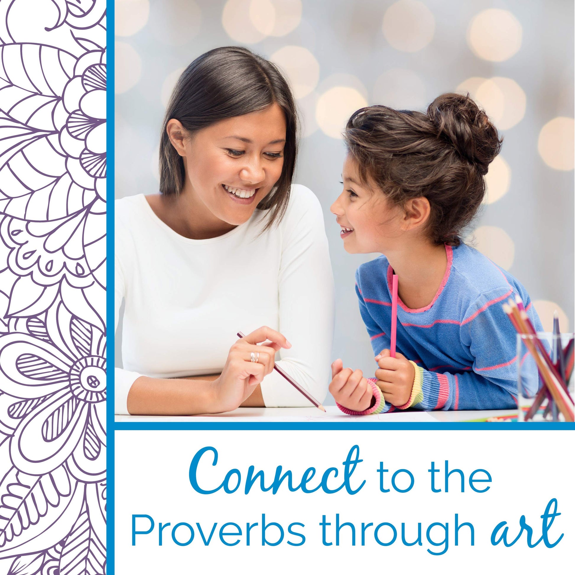 Tyndale Inspire: Proverbs (Softcover): Creative Coloring Bible, Includes Entire Book of Proverbs, Connect with Gods Inspired Word Through Coloring and Reflection, Large Font Journaling Bible Book