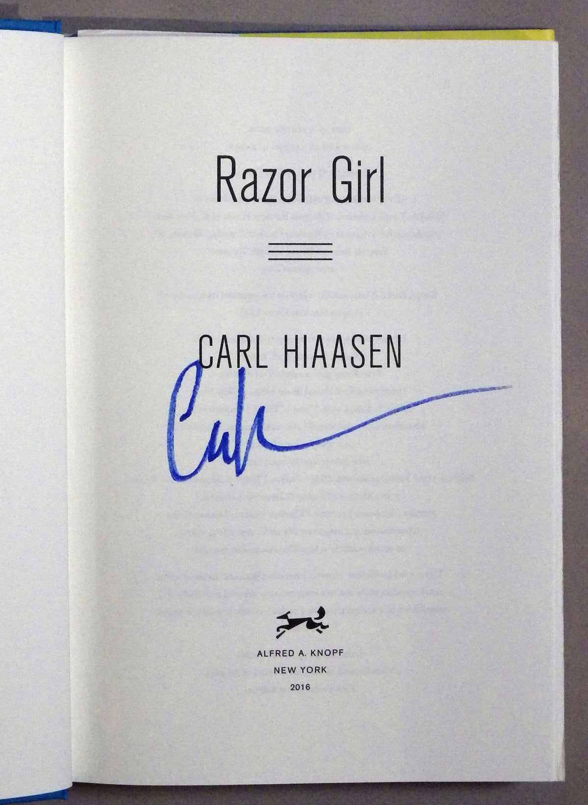 Razor Girl: A novel