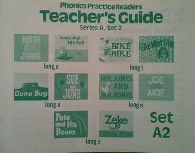 Phonics Practice Readers Teachers Guide Series A, Set 2