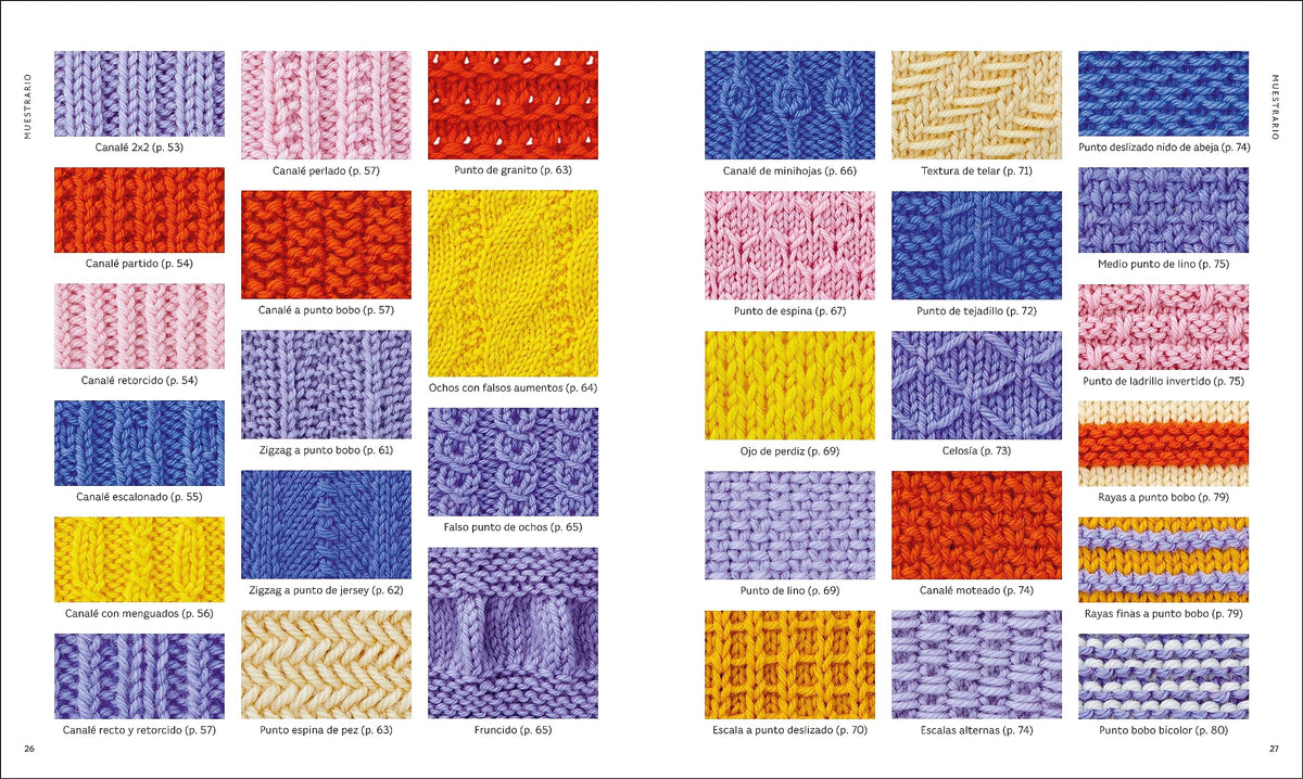 Punto paso a paso (Knitting Stitches Step-by-Step) (Spanish Edition)