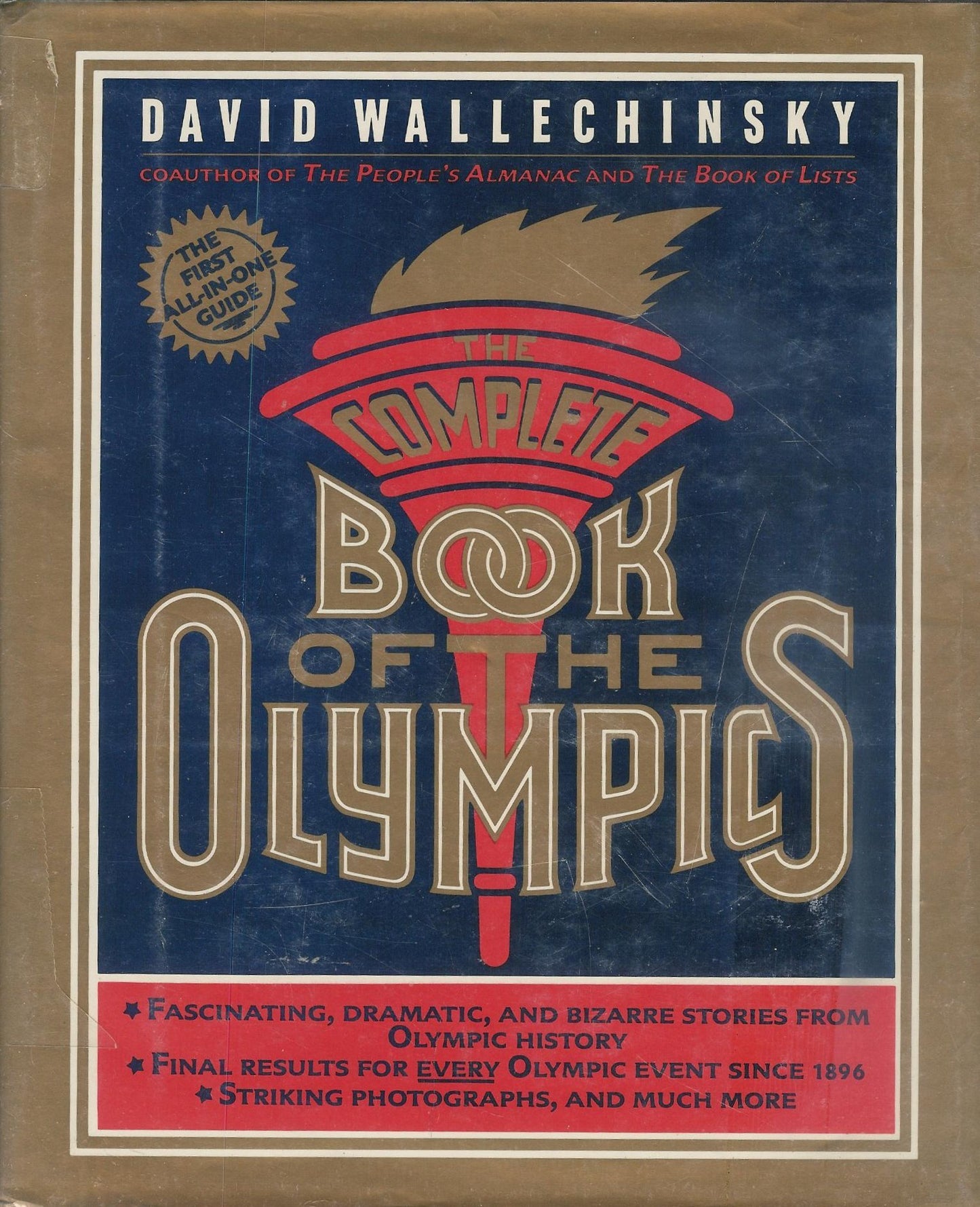 The Complete Book of the Olympics by Wallechinsky, David