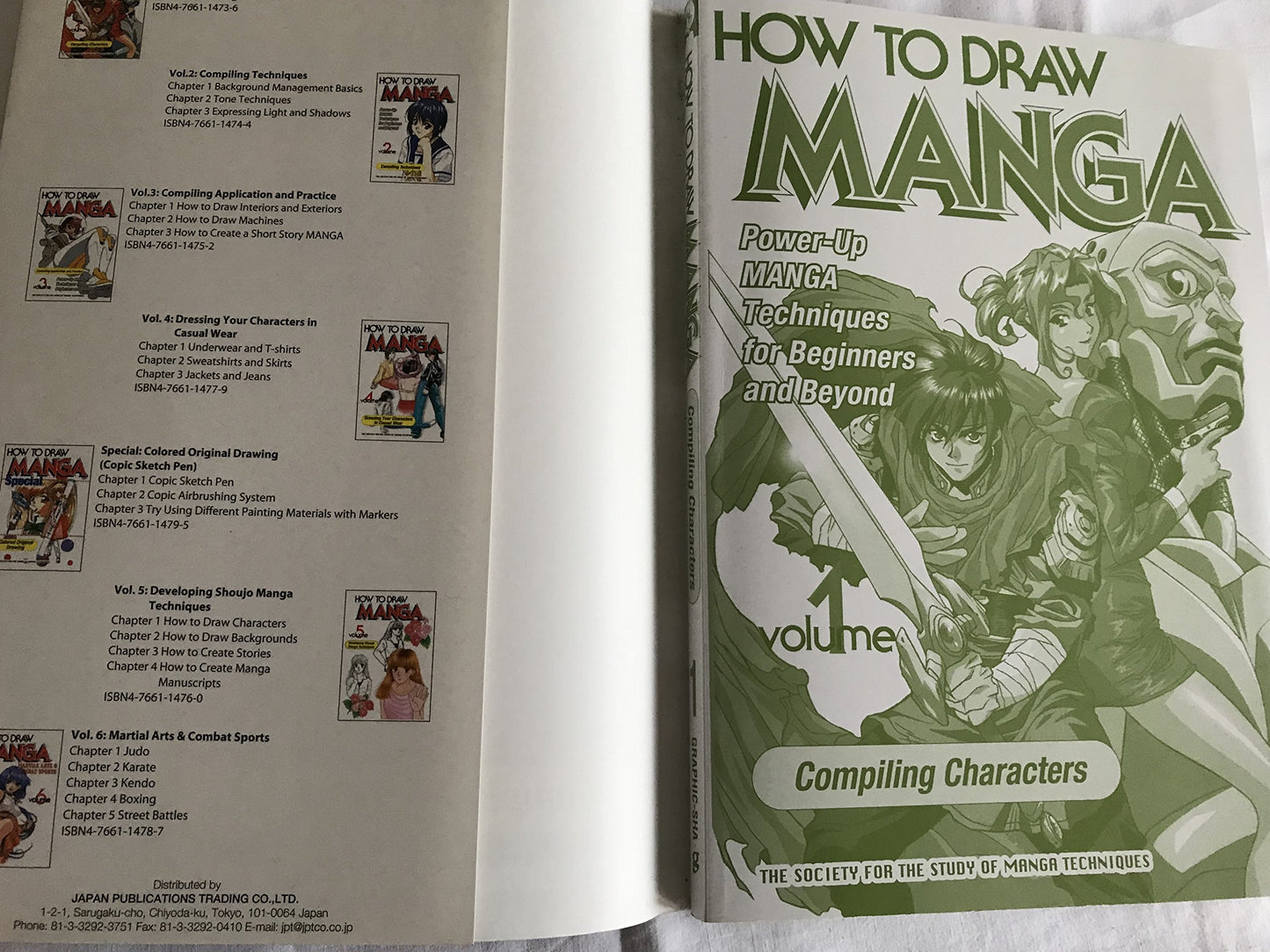 How To Draw Manga Volume 1: Compiling Characters