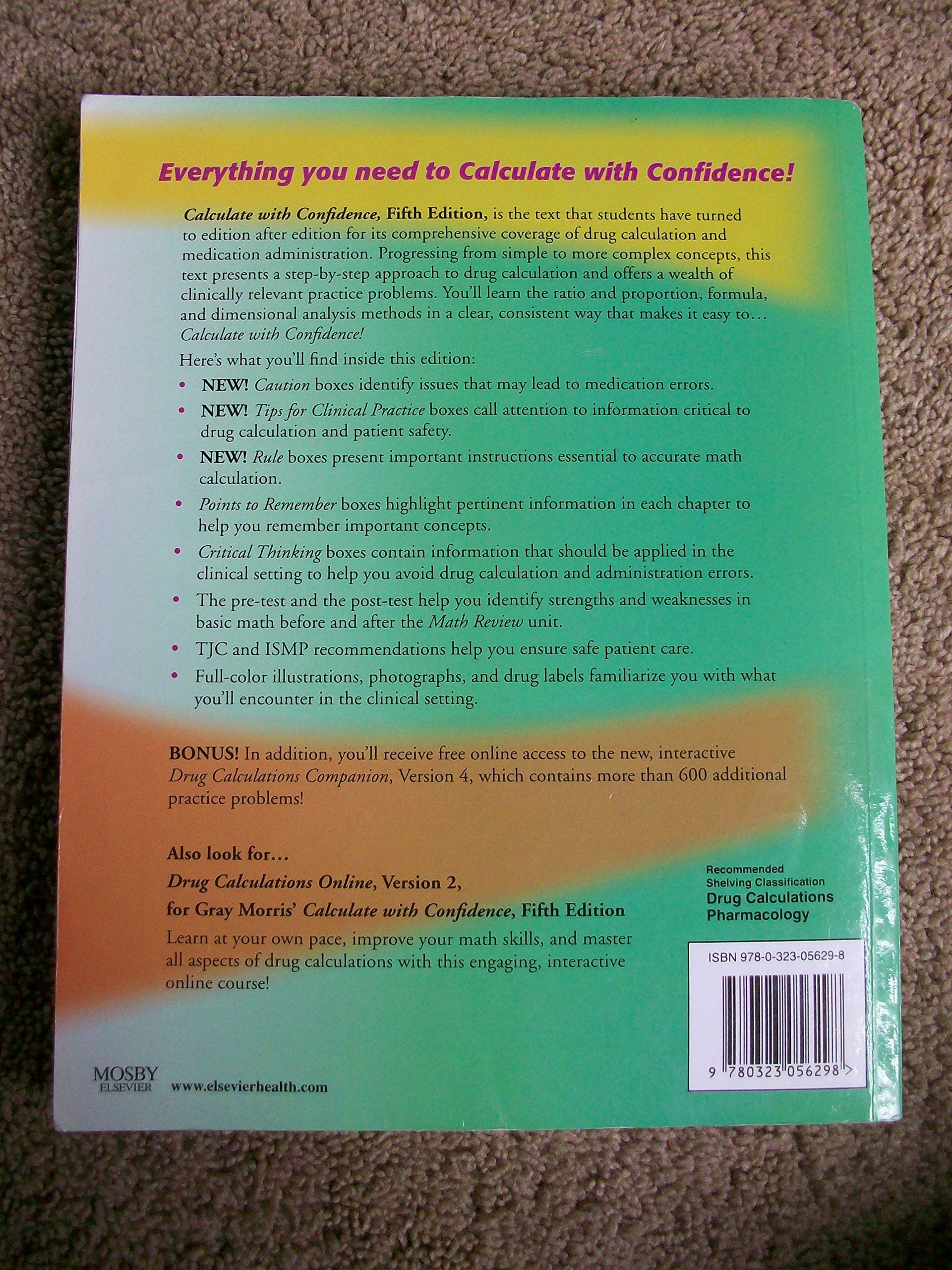 Calculate with Confidence