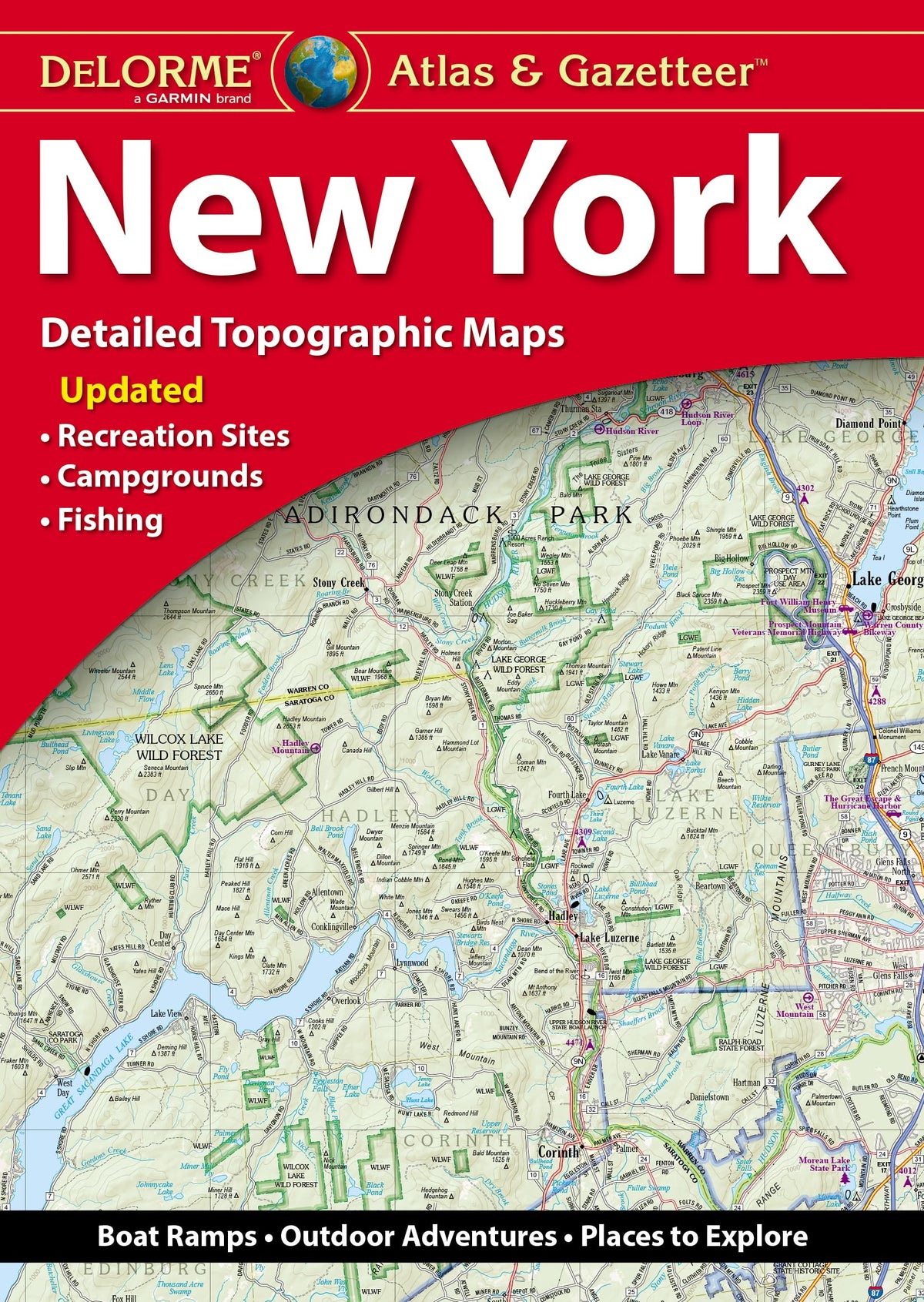 Delorme New York Atlas & Gazetteer