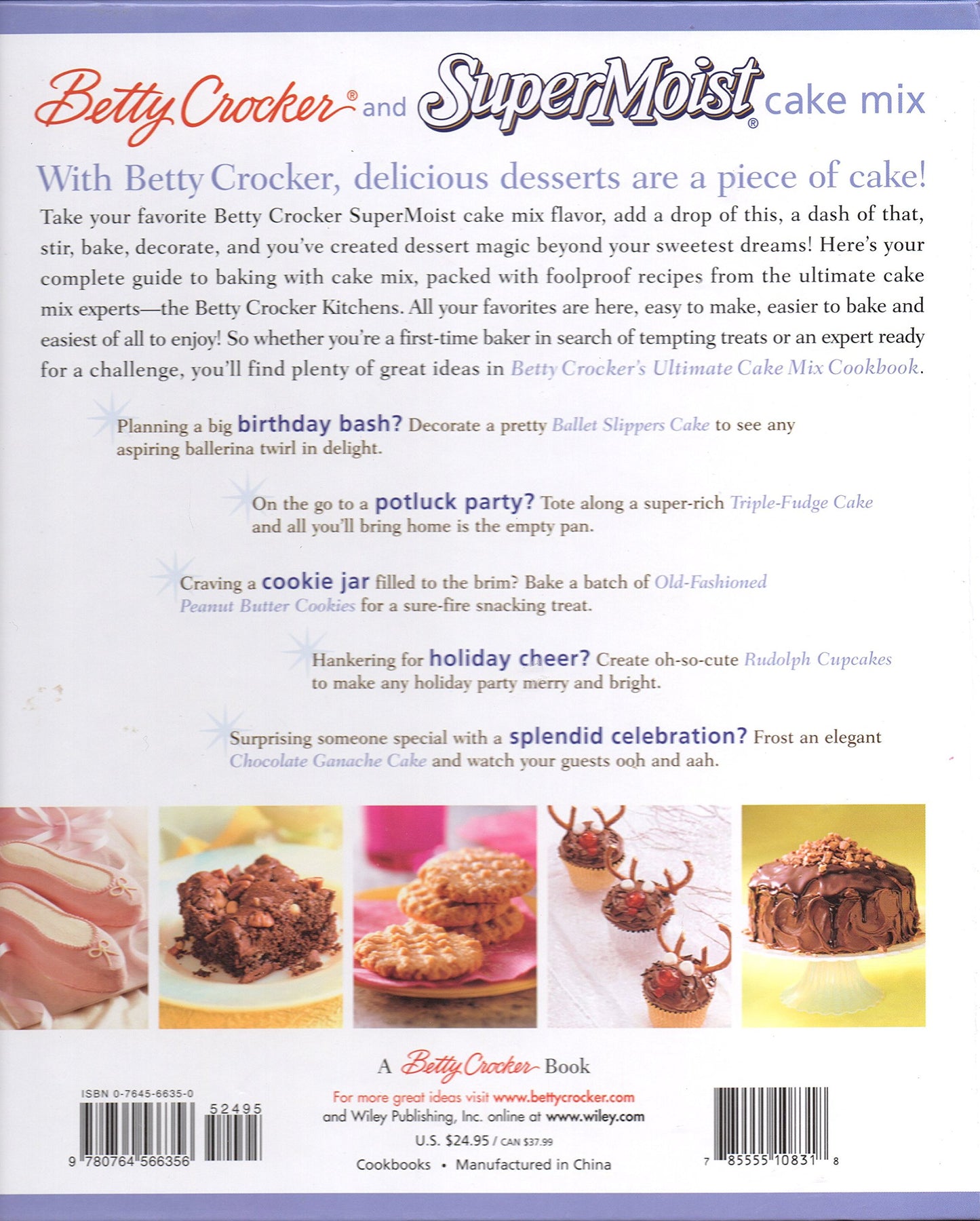 Betty Crocker's Ultimate Cake Mix Cookbook: Create Sweet Magic from a Mix