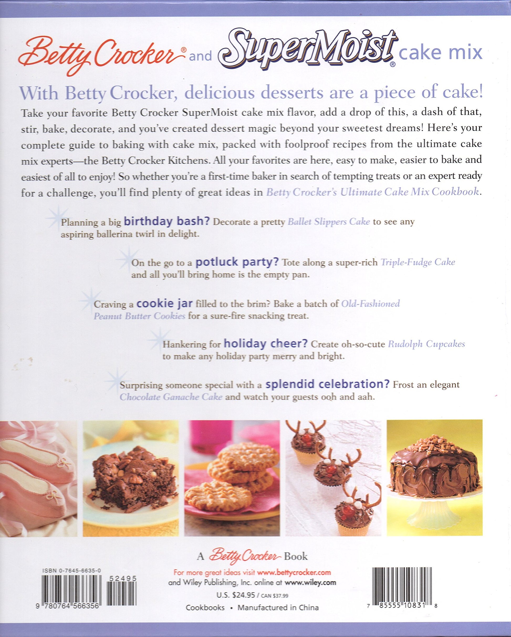 Betty Crocker's Ultimate Cake Mix Cookbook: Create Sweet Magic from a Mix
