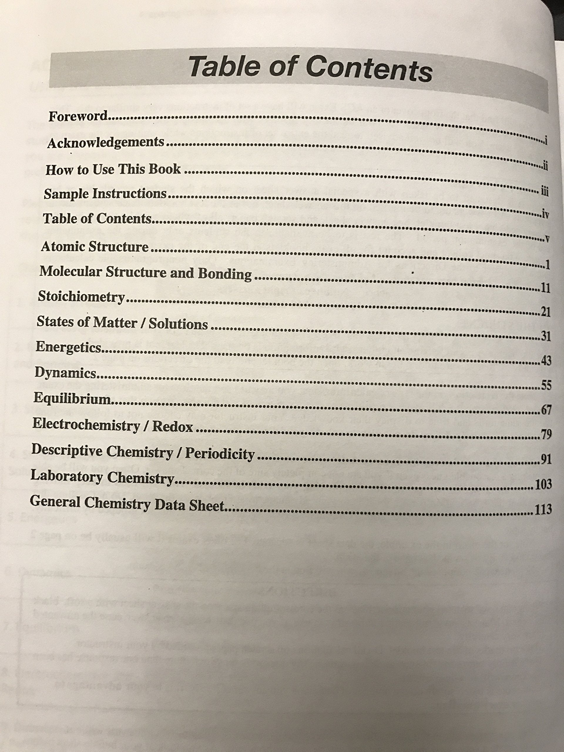 Preparing for Your Acs Examination in Organic Chemistry: The Official Guide (Orsg)