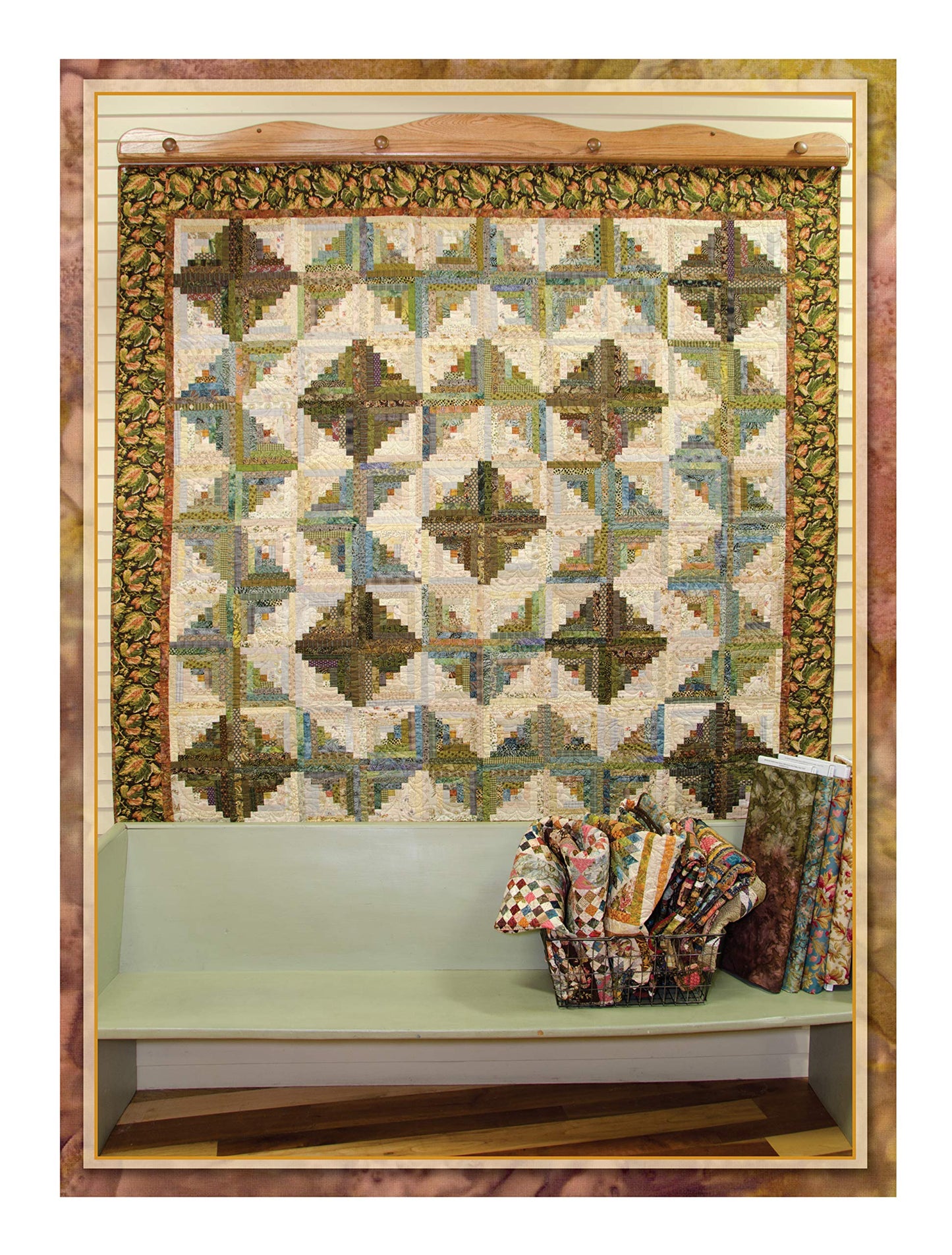 Scrappy Firework Quilts: A Burst of Strips, Scraps & Triangles; 19 Gorgeous Quilting Projects; Five Step-by-Step Techniques (Landauer) Easy Instructions for 8-Pointed Stars, Appliqué, Binding, & More