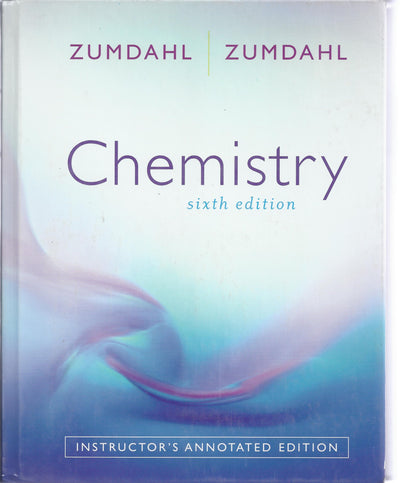 Chemistry, Instructor's Annotated Edition