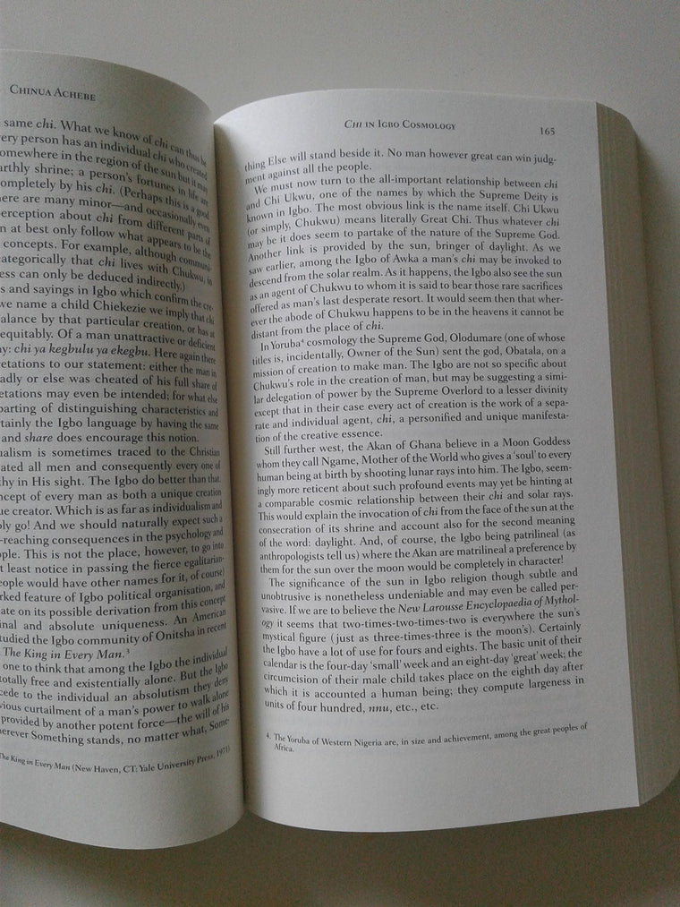 Things Fall Apart (Norton Critical Editions) — back cover