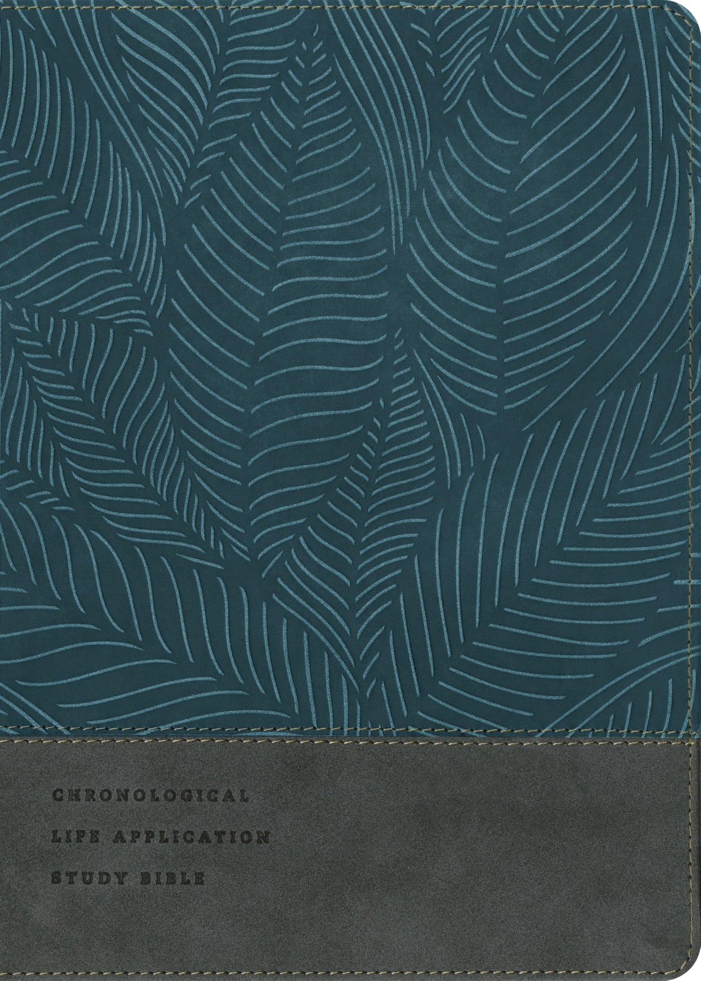KJV Chronological Life Application Study Bible, Second Edition (LeatherLike, Palm Forest Blue)