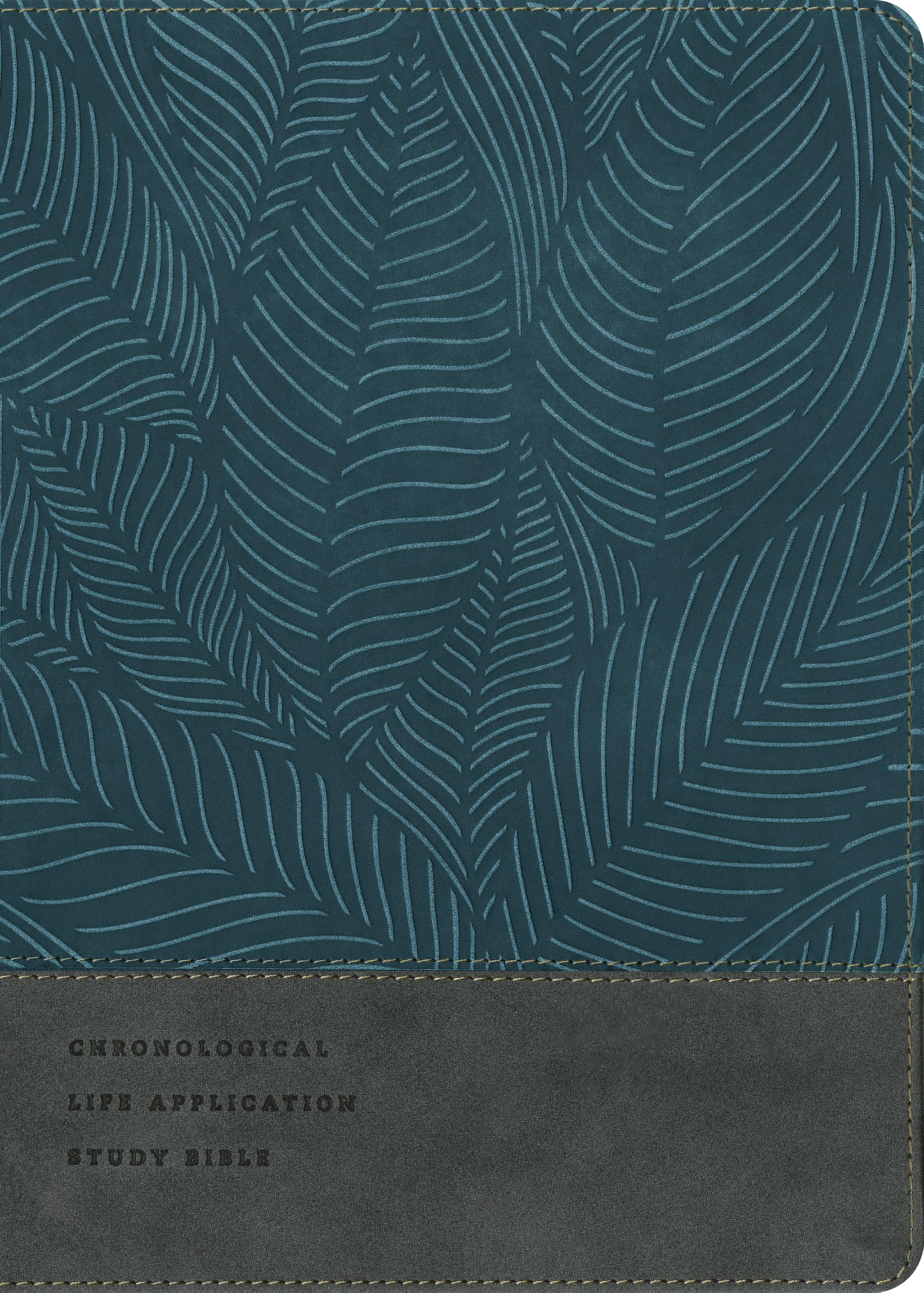 KJV Chronological Life Application Study Bible, Second Edition (LeatherLike, Palm Forest Blue)