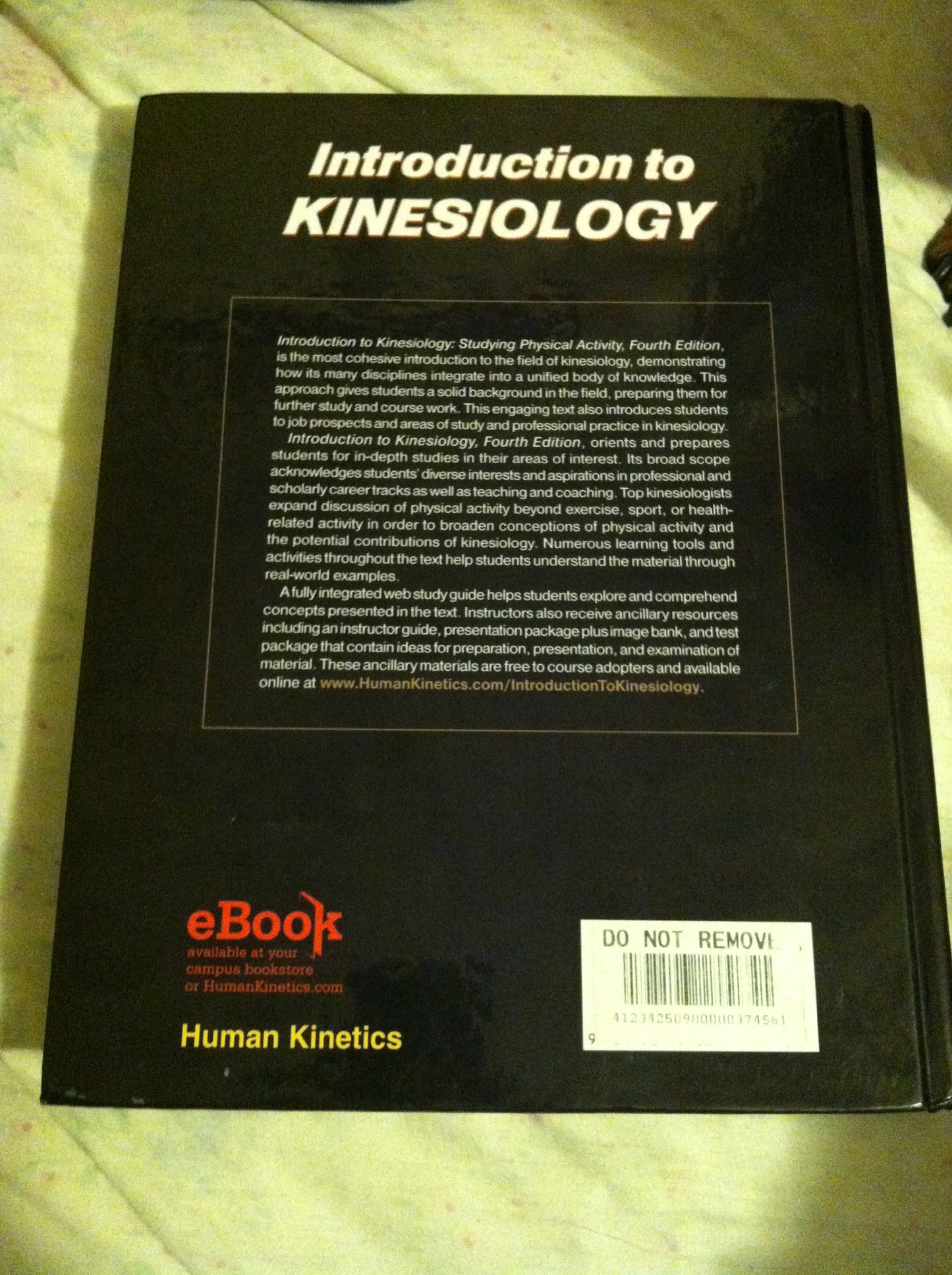 Introduction to Kinesiology With Web Study Guide-4th Edition: Studying Physical Activity